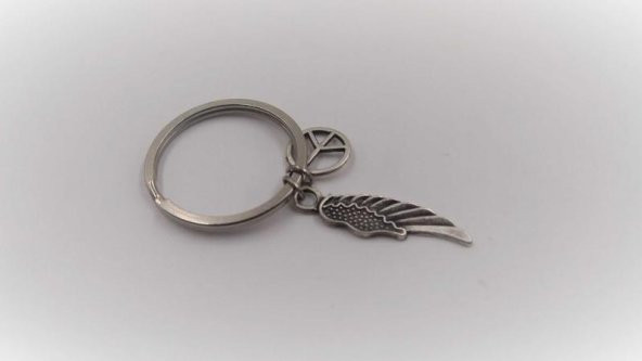 Sanat Taciri- Gümüş Renkte Anahtarlık - Metal Anahtarlık ürün görseli