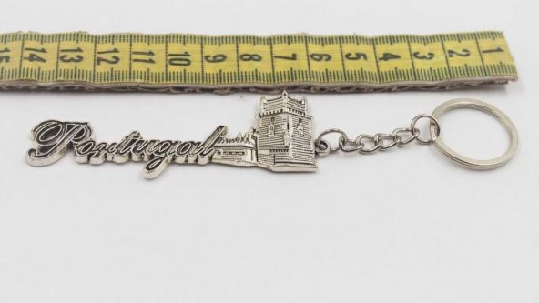 Sanat Taciri- Gümüş Renkte Anahtarlık - Metal Anahtarlık - Resim 2