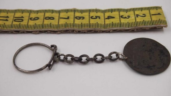 Sanat Taciri  Antika Koleksiyonluk Metal Anahtarlık - 3