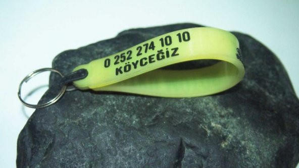 Sanat Taciri - Köyceğiz Yazılı Anahtarlı Plastik Anahtarlık Tutku Motor - 2