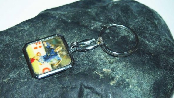 Sanat Taciri - Eskilerden Çift Taraflı Anahtarlık Zidan ürün görseli