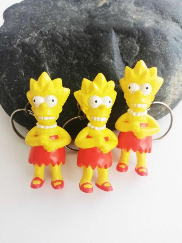 Eskilerden Simpson Ailesi Karakterleri Koleksiyonluk Sert Plastik 1 - Resim 3