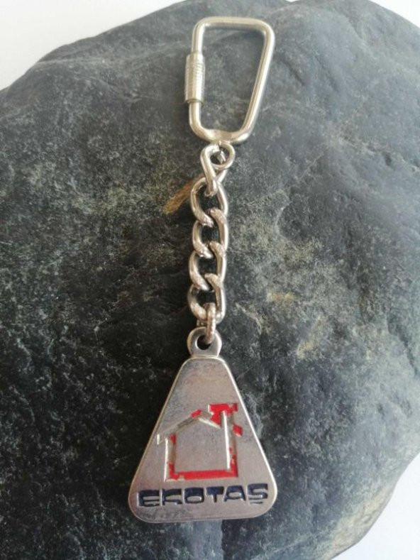 Eskilerden Ekotaş Firma Metal Anahtarlık Hediye Paketinde Gönderilecek
