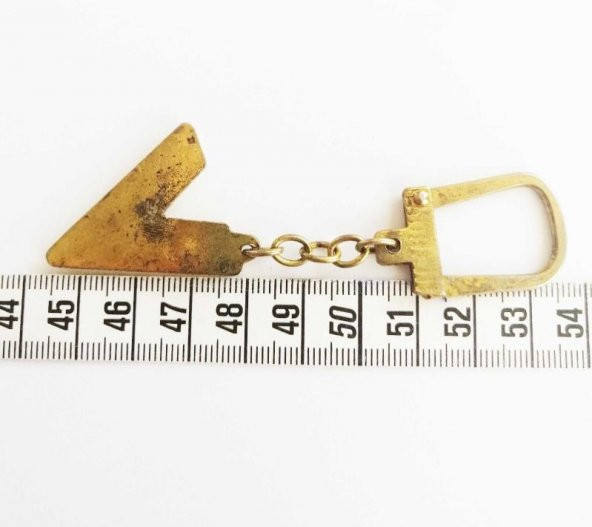 Altın Sarısı BP SüperV Metal Anahtarlık Hediye Paketinde Gönderilecek - 2