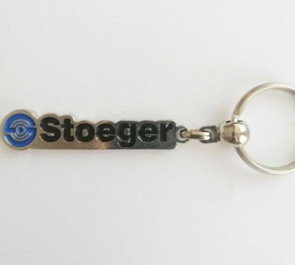 Stoeger Yazılı Anahtarlık Metal Anahtarlık Çanta Süsü