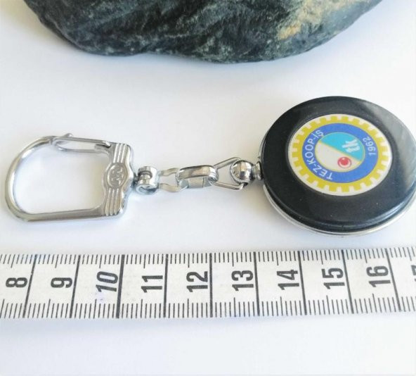 1962 TEZ KOP İŞ Yazılı Anahtarlık Plastik Anahtarlık - Resim 3