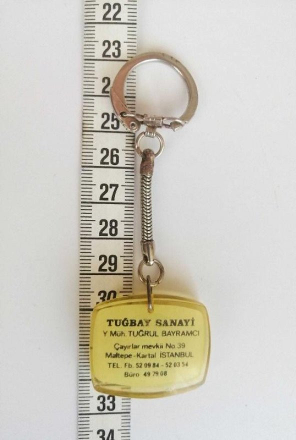 Tuğbay Sanayi Yazılı Anahtarlık Mika Anahtarlık - Resim 2