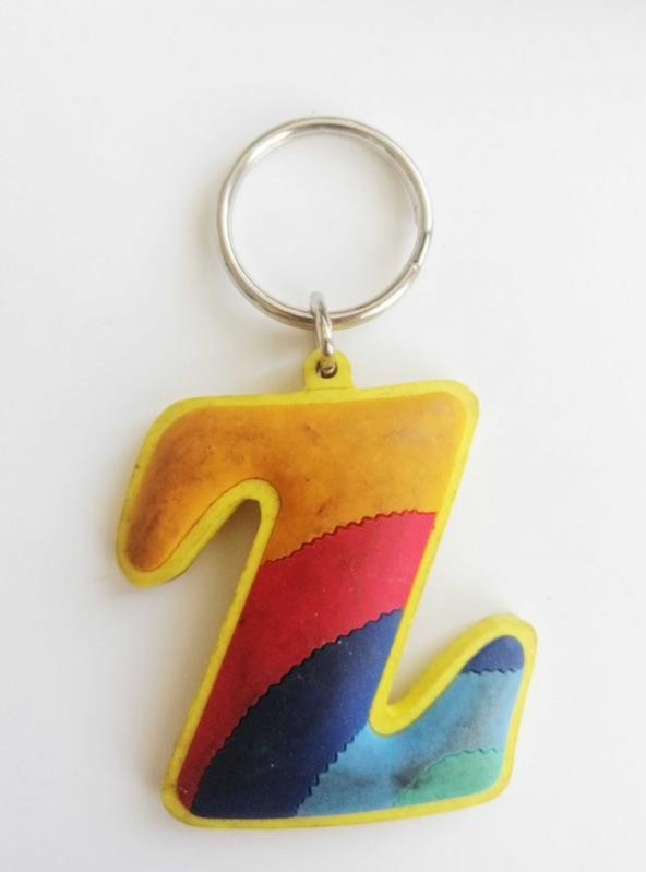 Eskilerden Yumuşak Plastik Anahtarlık Z Harfi ürün görseli