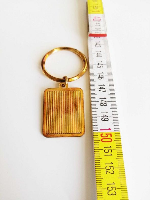 Eskilerden Altın Sarısı Anahtarlık - Resim 3