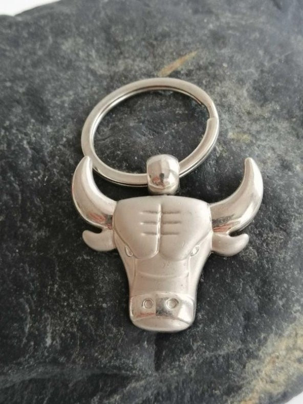 Boğa Anahtarlık Metal Anahtarlık ürün görseli