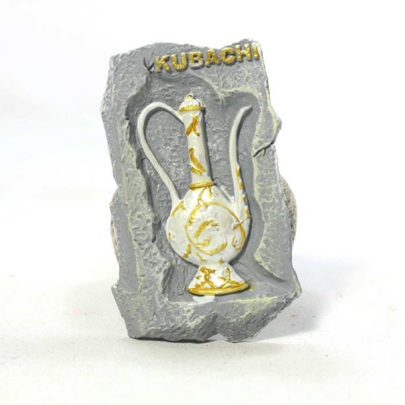 Rusya Kubachi İbrik Motifli SIFIR Polyester Magnet ürün görseli