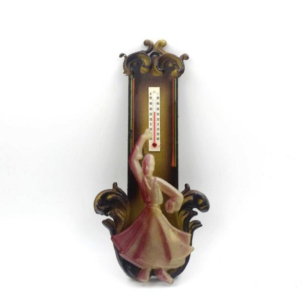 Eskilerden Termometreli Semazen Duvar Süsü