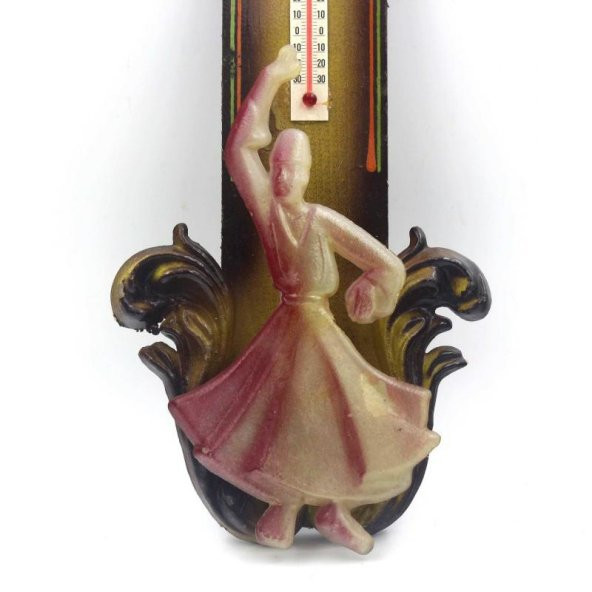 Eskilerden Termometreli Semazen Duvar Süsü - 2