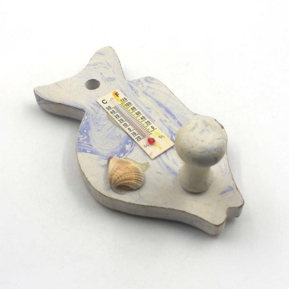 Altınoluk Ahşap Magnet  Termometreli Magnet - 2