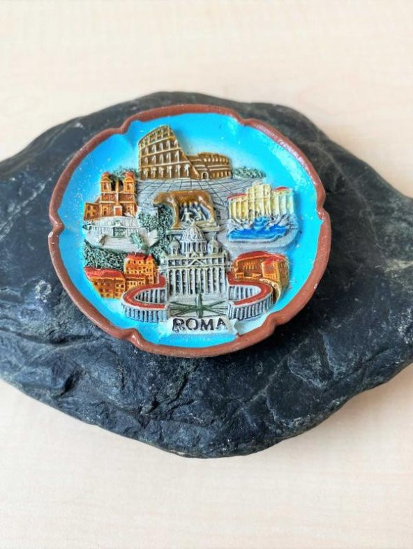 Sanat Taciri - Seramik Roma Magnet Koleksiyonluk - Resim 2