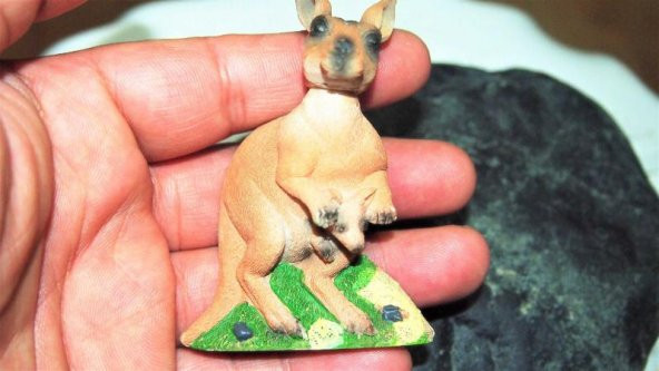 Sanat Taciri - Seramik Kangru Avustralya Magnet Koleksiyonluk ürün görseli 1