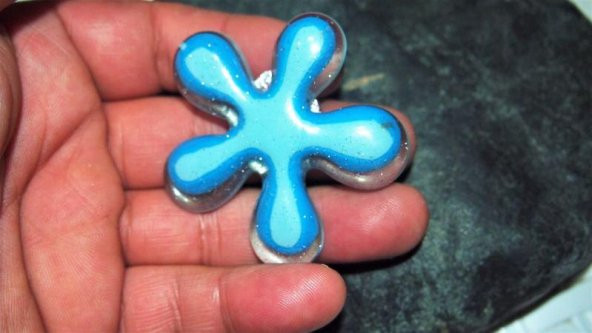 Sanat Taciri - Sert Plastik Yıldız Şeklinde Magnet Koleksiyonluk - Resim 2