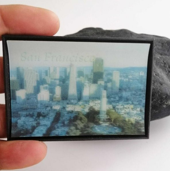 San Francisko Magnet Oval Magnet - 3