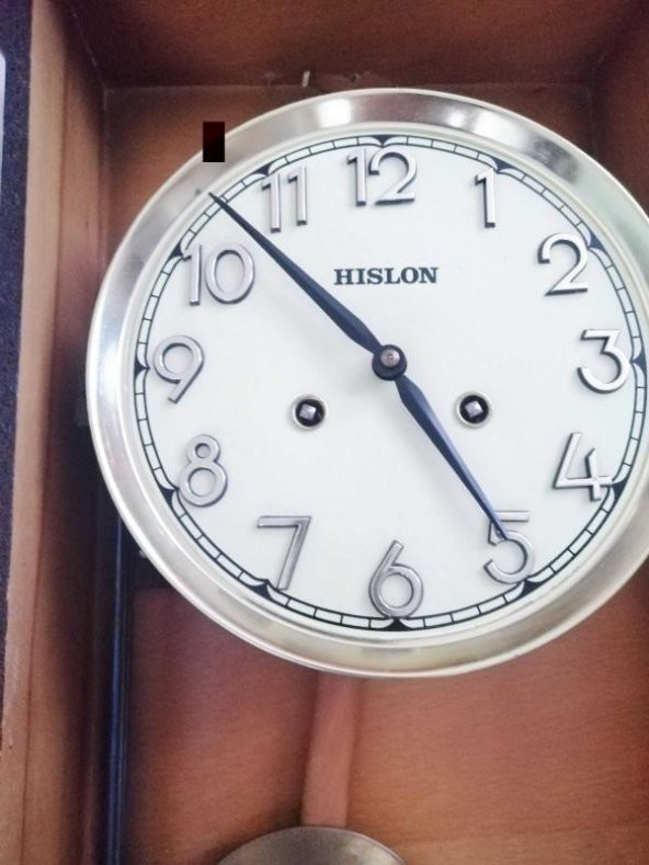 ANTİKA 60 YILLIK ALMAN HİSLON DUVAR SAATİ - 1