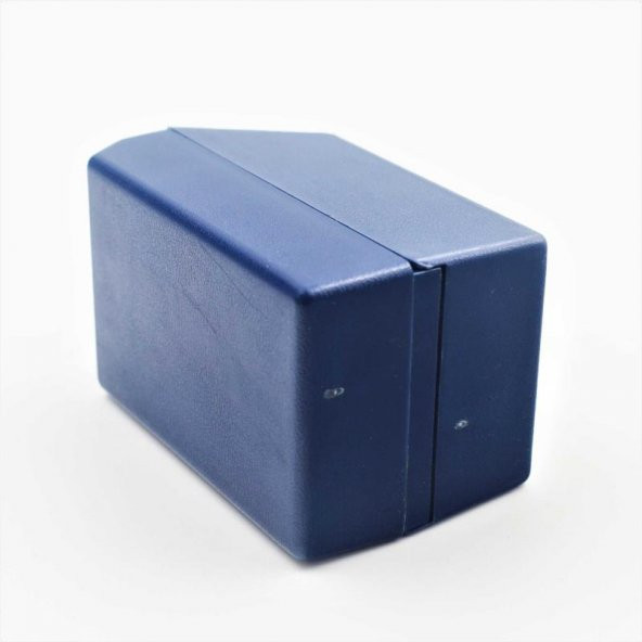Kapaklı Lacivert Kutu  Kapaklı Saklama Kutusu - Resim 2