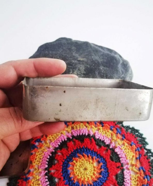 Orjinal Kayıt Kutusu Original Hd Record Canister Antika Teneke Kutu Saklama Kutusu - 4