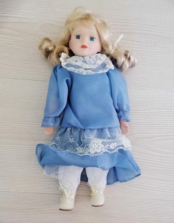 33 CM AVRUPA EL BOYAMA BEBEK AVRUPA BEBEK PORSELEN BEBEK OYUNCAK BEBEK N0 867 - 2