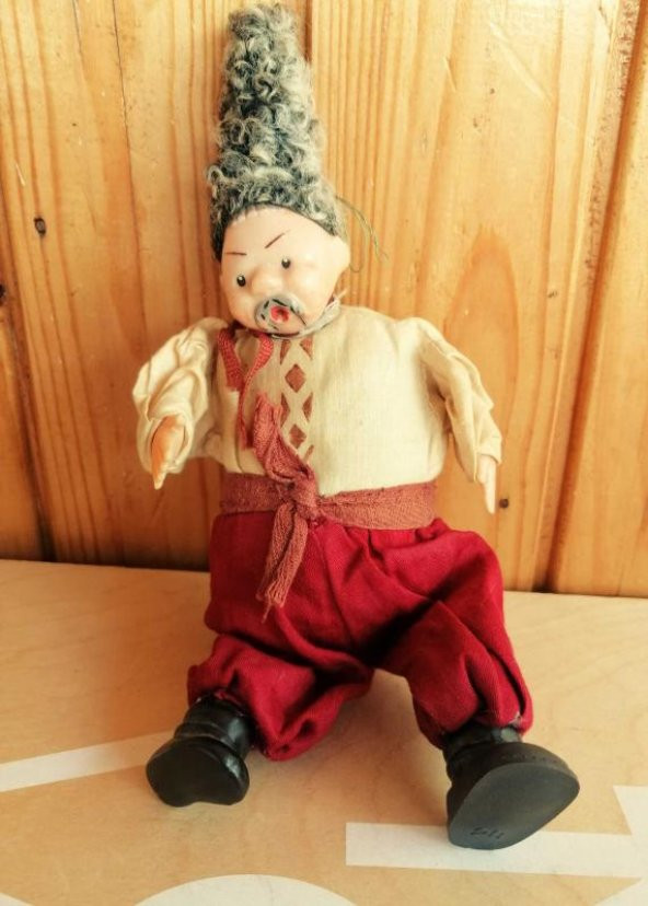 VİNTAGE YABANCI OYUNCAK UZAK DOĞU FİGÜR ET BEBEK ürün görseli