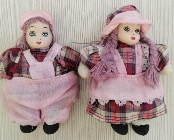 EL BOYAMA AVRUPA BEBEK PORSELEN İKİZ BEBEKLER OYUNCAK BEBEK - 2