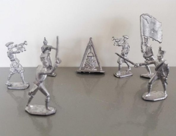 Atlı Asker Kurşun Asker Lotu  Lot No 07 ürün görseli 1