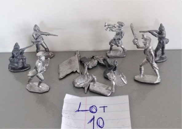 Atlı Asker Kurşun Asker Lotu  Lot No 10