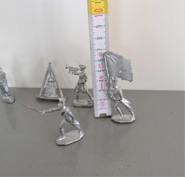 Atlı Asker Kurşun Asker Lotu  Lot No 07 - Resim 2