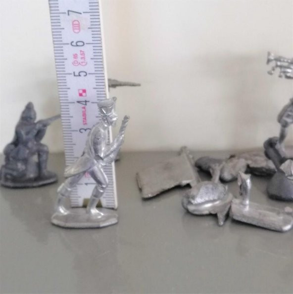 Atlı Asker Kurşun Asker Lotu  Lot No 10 - Resim 2