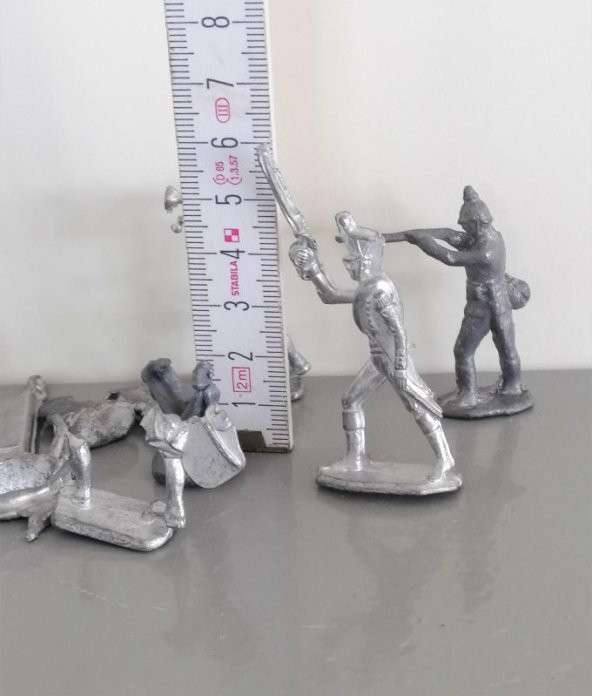 Atlı Asker Kurşun Asker Lotu  Lot No 10 - Resim 3