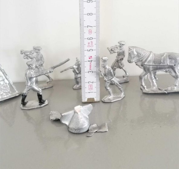 Atlı Asker Kurşun Asker Lotu  Lot No 4 ürün görseli 1