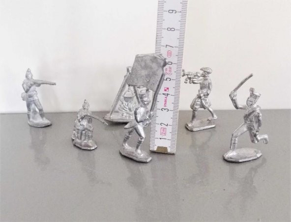 Atlı Asker Kurşun Asker Lotu  Lot No 3 - Resim 2