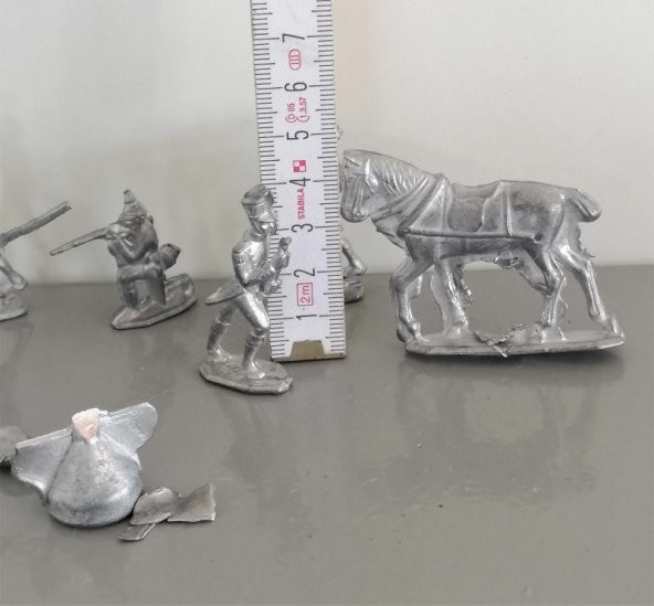 Atlı Asker Kurşun Asker Lotu  Lot No 4 - Resim 2