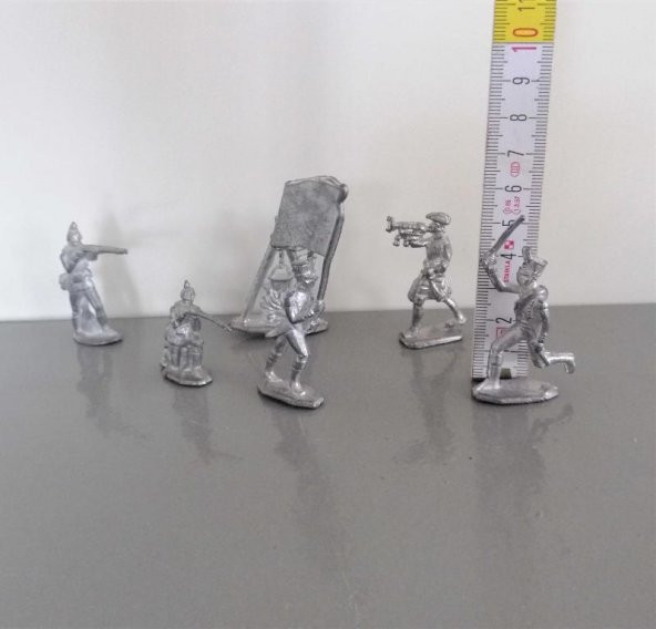 Atlı Asker Kurşun Asker Lotu  Lot No 3 - Resim 3