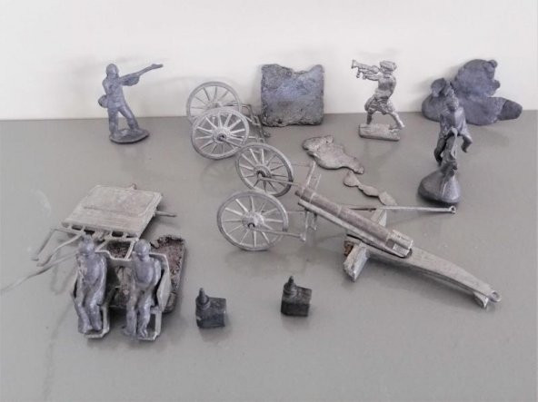 Atlı Asker Kurşun Asker Lotu  Lot No 11 - Resim 3