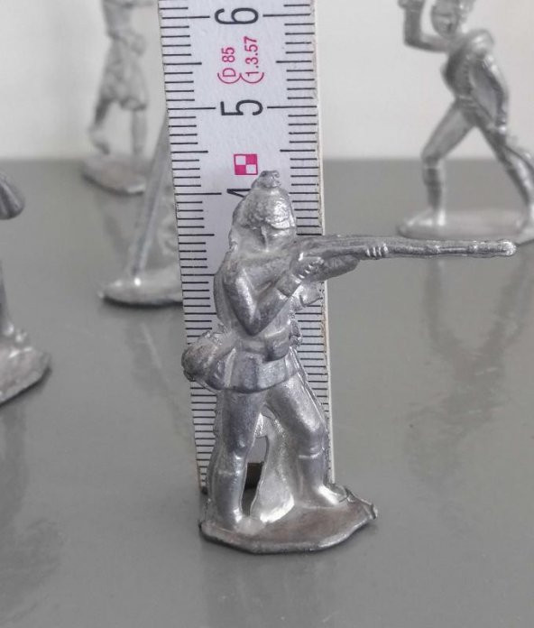 Atlı Asker Kurşun Asker Lotu  Lot No 09 - Resim 4