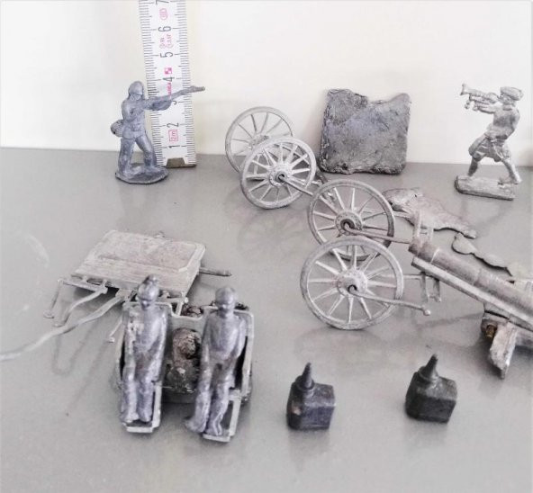 Atlı Asker Kurşun Asker Lotu  Lot No 11 - Resim 4