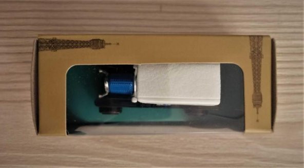 1 ADET 1e 68 ÖLÇEKLİ PREMİUM VİNTAGE OYUNCAK ARABA KLASİK ARABA - 3