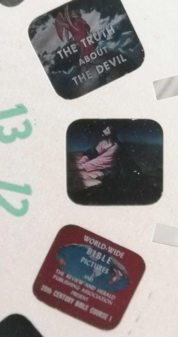 7 Adet İngilizce Hz. İsa Temalı Viewmaster Viewer 3D Oyuncak Kaseti - Resim 4