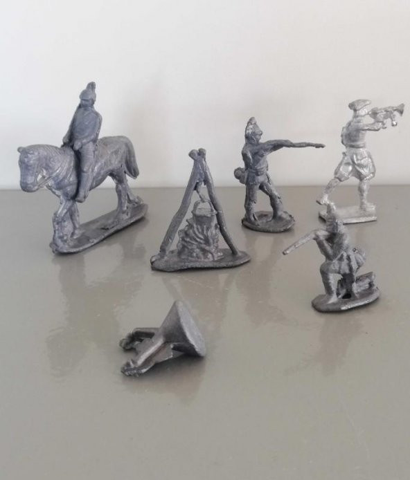 Atlı Asker Kurşun Asker Lotu  Lot No 22 - 4