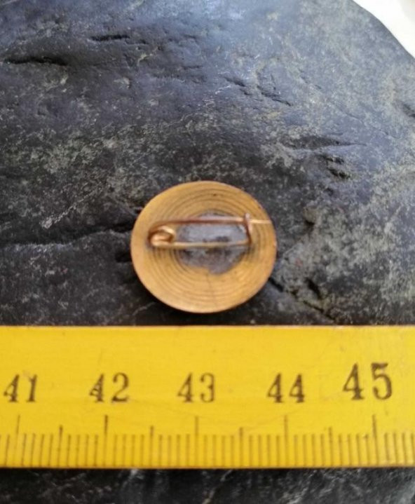 Antika - İEF 1929 Rozet - Firma - İş yeri - Marka Yazılı Rozet Broş - Resim 2