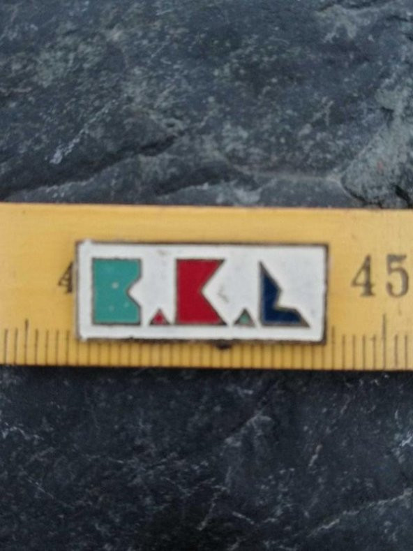 Antika Rozet İş Yeri Marka Yazılı Rozet Broş ürün görseli