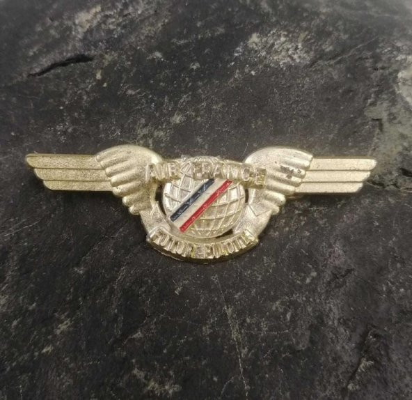 Koleksiyonluk Fransız Hava Yolları Rozet İğneli Rozet Yaka Broş ürün görseli