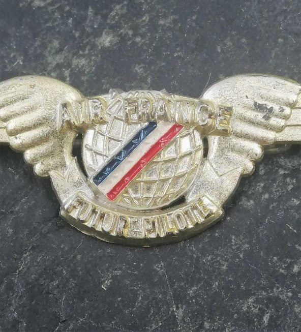 Koleksiyonluk Fransız Hava Yolları Rozet İğneli Rozet Yaka Broş - Resim 2