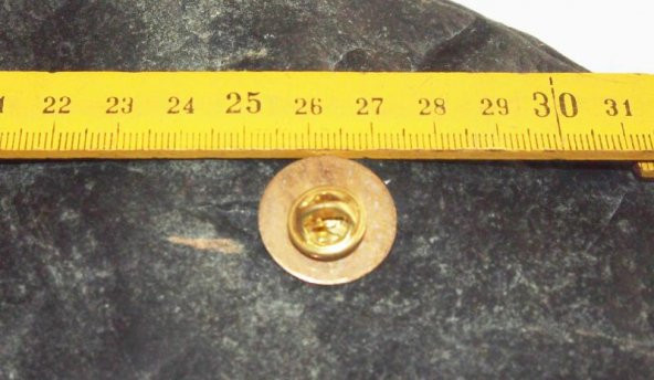 Antika - TC. Isparta Valiliği - Firma - İş yeri - Marka Yazılı Rozet Broş - Resim 4