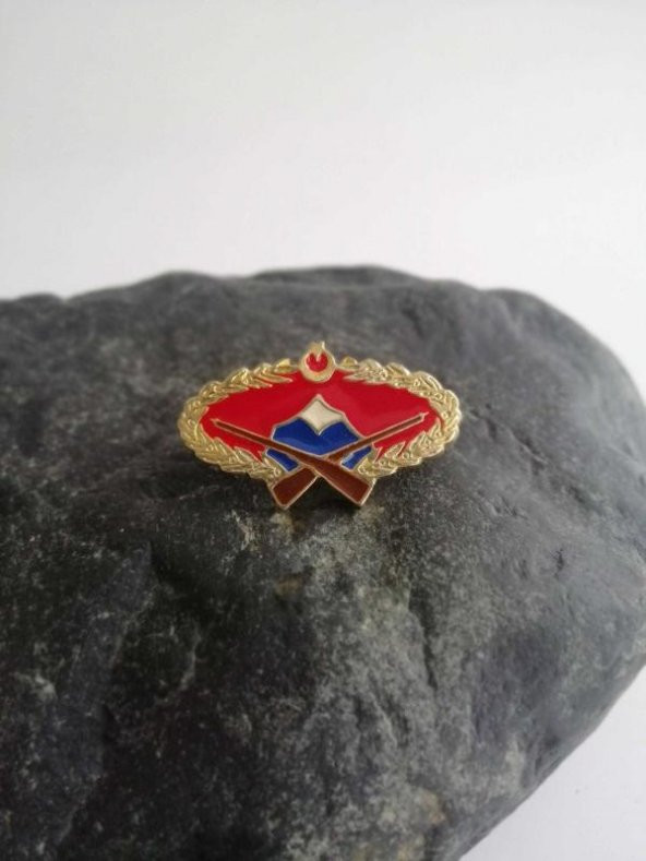 Çift Klipsli Askeri Rozet Türk Silahlı Kuvvetleri Rozet