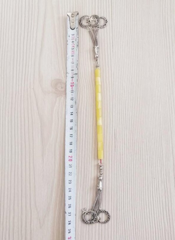 SIKMA KEHRİBAR TESBİH PÜSKÜLLÜ TESBİH ZAZA TESBİH NO 602 - 2